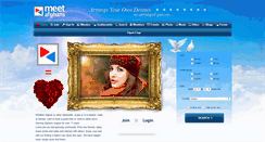 Desktop Screenshot of meetafghans.com